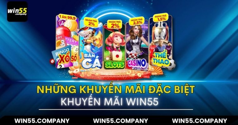 Khuyến Mãi chương trình khuyến mãi win55